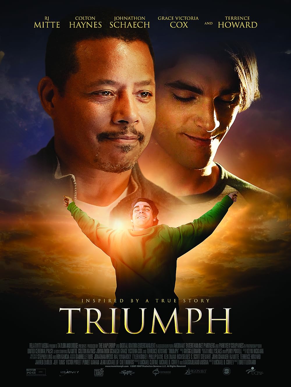Triumph (2021), produced by Massimiliano Musina, starring Terrence Howard